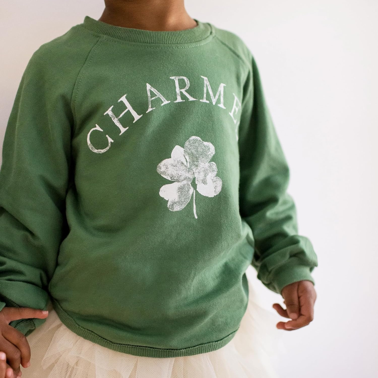 image:imageBurts Bees Baby babygirls Sweatshirt Lightweight Pull Over Sweater Organic Cotton Layering EssentialCharmed Sweatshirt