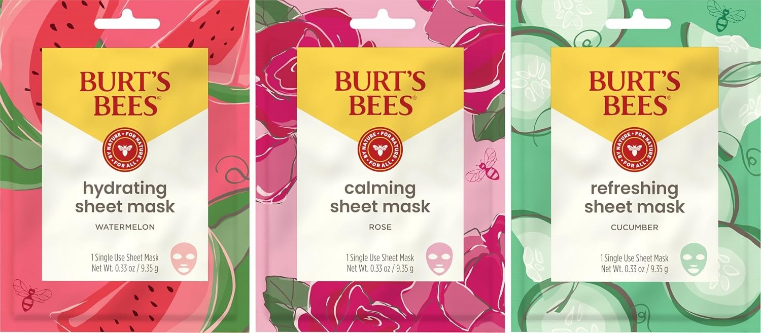 image:imageBurts Bees Mama Gift Set Includes Lip Balm Leg and Foot Cream and Belly Butter Natural Origin Skin Care 015 oz338 oz65 ozFace Mask Set