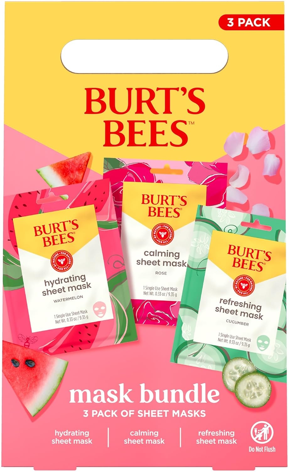 image:imageBurts Bees Mama Gift Set Includes Lip Balm Leg and Foot Cream and Belly Butter Natural Origin Skin Care 015 oz338 oz65 ozFace Mask Set