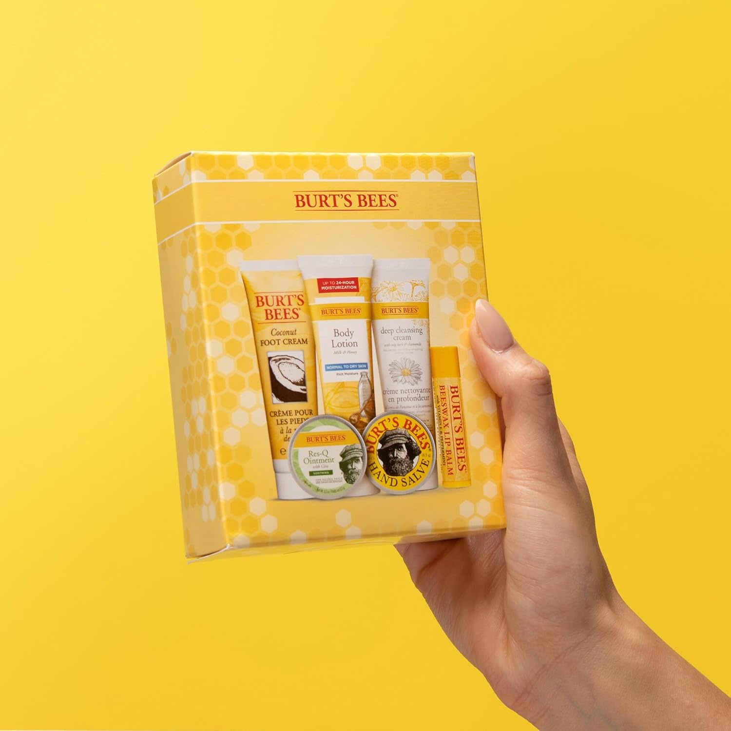 image:imageBurts Bees Mama Gift Set Includes Lip Balm Leg and Foot Cream and Belly Butter Natural Origin Skin Care 015 oz338 oz65 ozTimeless Minis Set