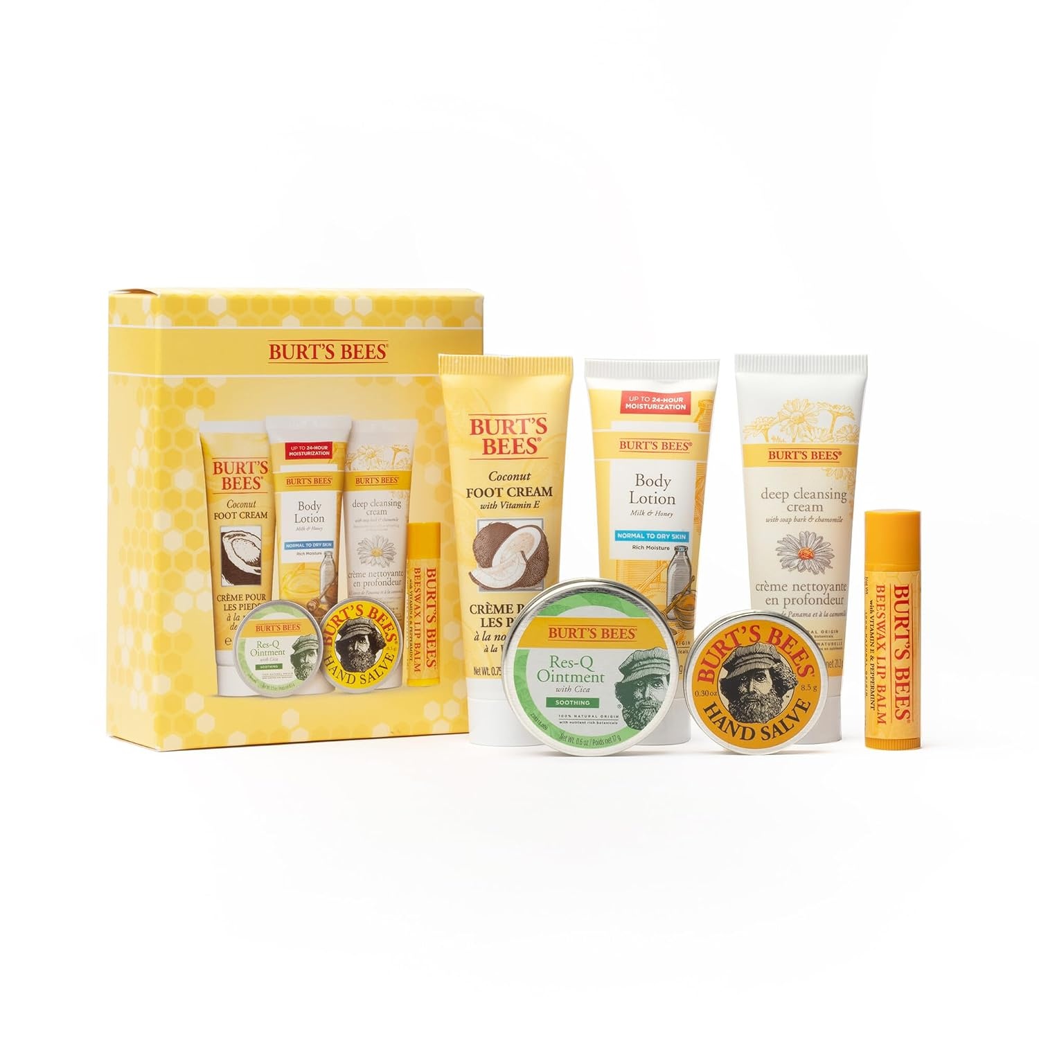 image:imageBurts Bees Mama Gift Set Includes Lip Balm Leg and Foot Cream and Belly Butter Natural Origin Skin Care 015 oz338 oz65 ozTimeless Minis Set