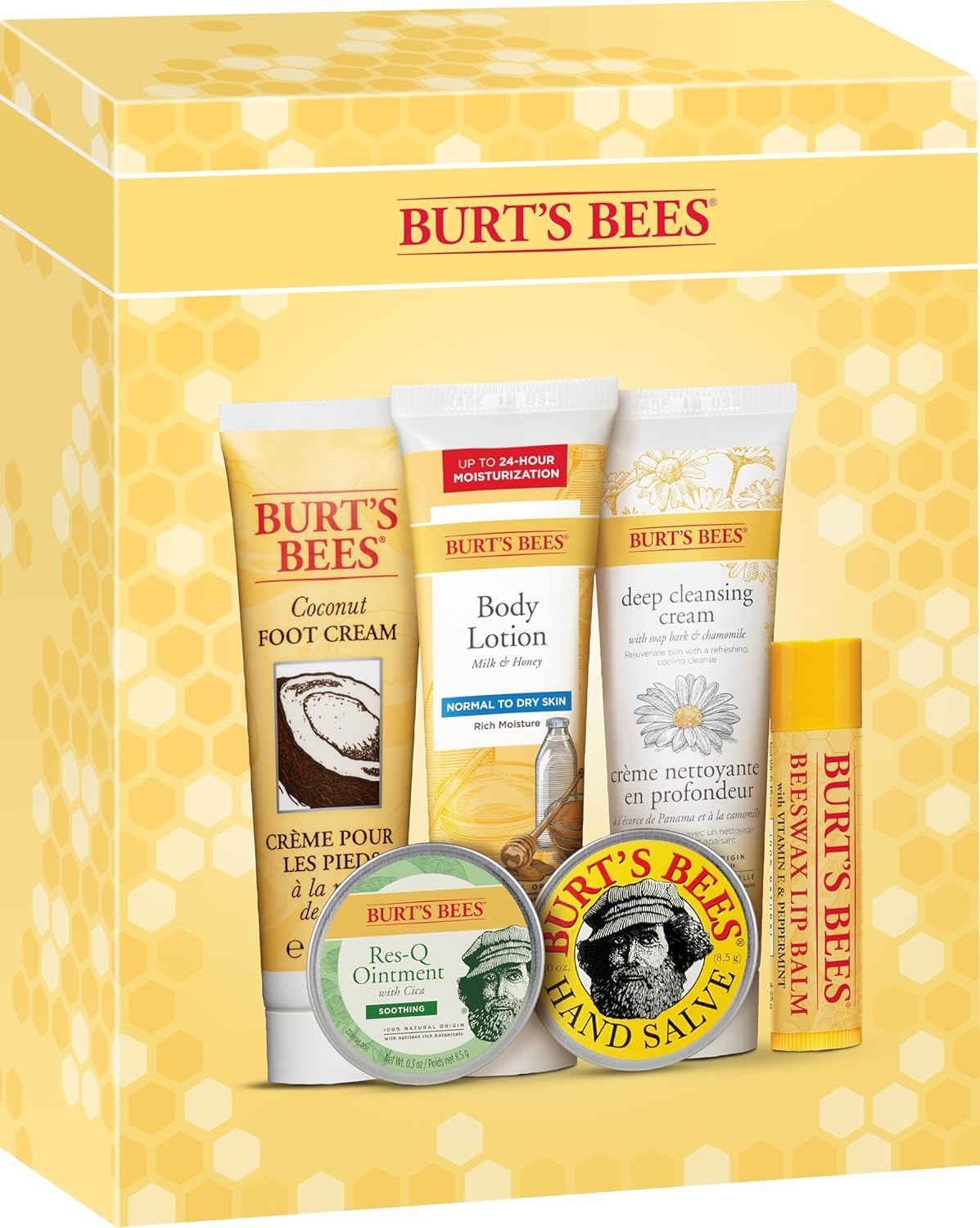 image:imageBurts Bees Mama Gift Set Includes Lip Balm Leg and Foot Cream and Belly Butter Natural Origin Skin Care 015 oz338 oz65 ozTimeless Minis Set