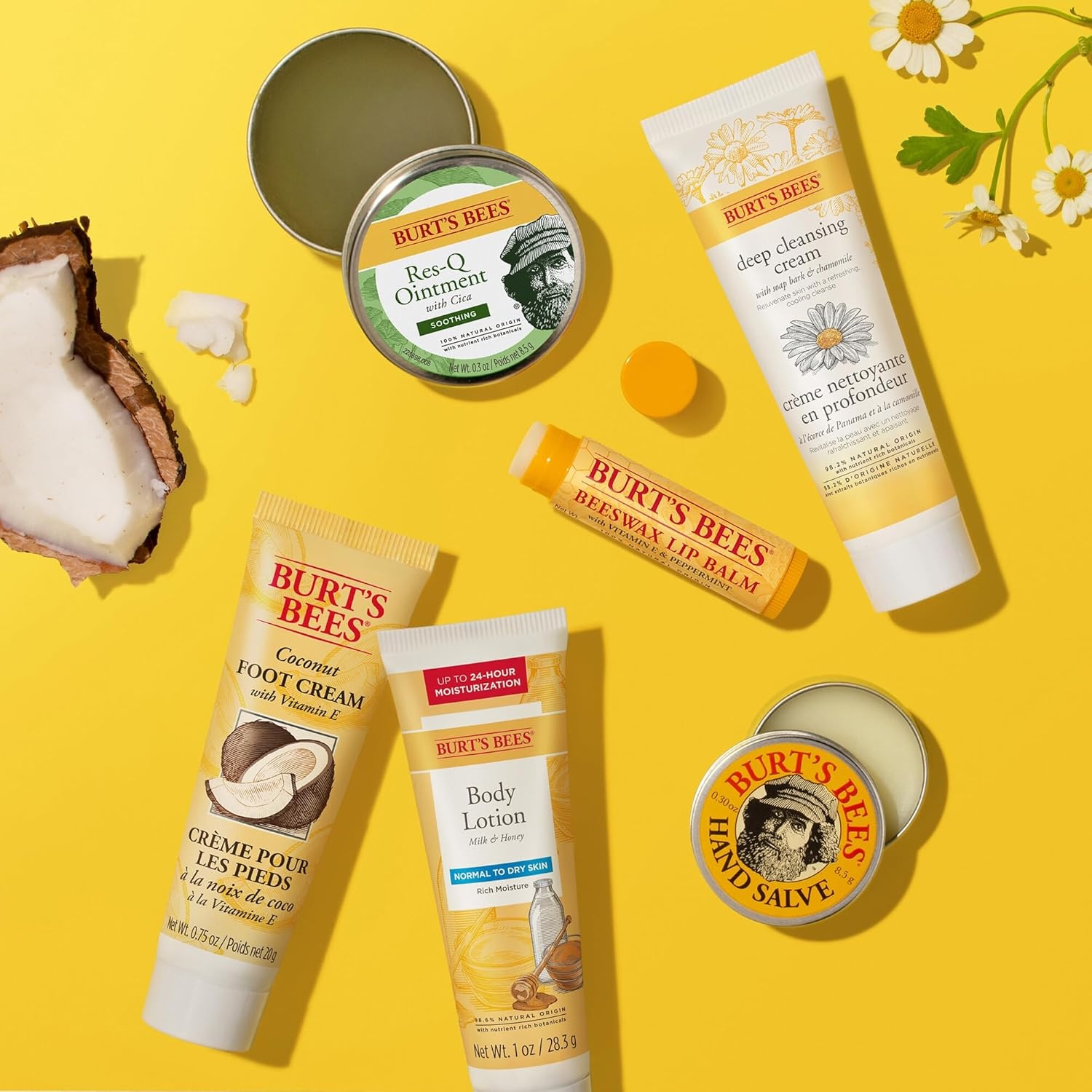image:imageBurts Bees Mama Gift Set Includes Lip Balm Leg and Foot Cream and Belly Butter Natural Origin Skin Care 015 oz338 oz65 ozTimeless Minis Set