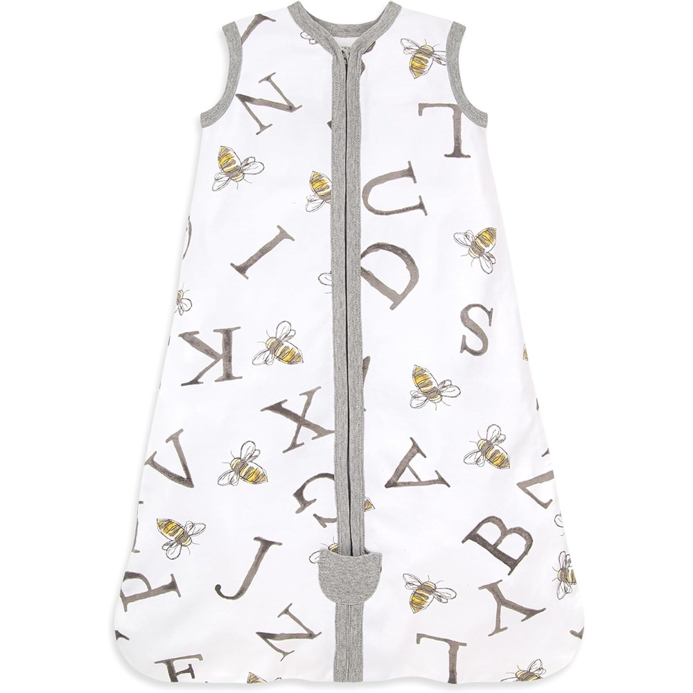 image:imageBurts Bees Baby Infant Wearable Blanket Organic Cotton Unisex Beekeeper  Light Weight 05 TOG or Medium Weight 15 TOGA Bee C Cloud