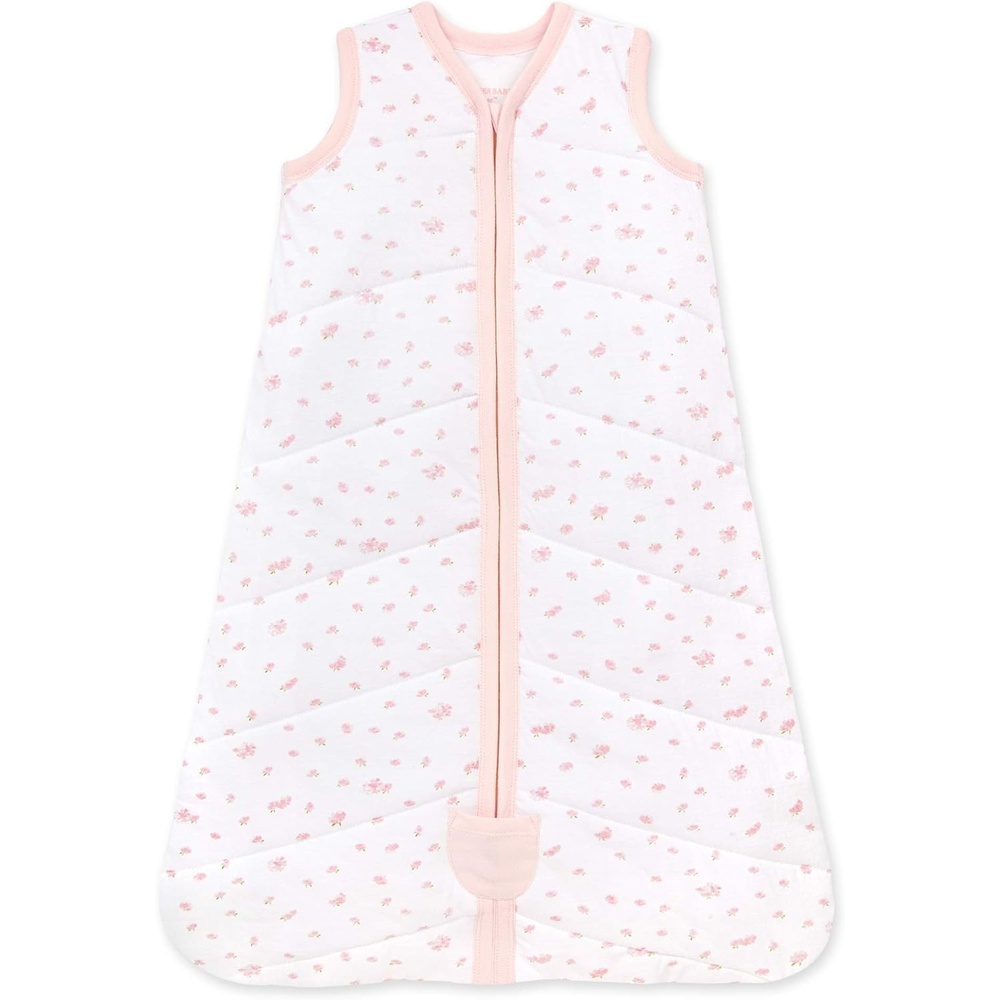 image:imageBurts Bees Baby Infant Wearable Blanket Organic Cotton Unisex Beekeeper  Light Weight 05 TOG or Medium Weight 15 TOGQuilted Butterfly Garden