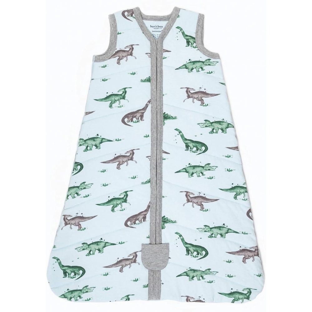 image:imageBurts Bees Baby Infant Wearable Blanket Organic Cotton Unisex Beekeeper  Light Weight 05 TOG or Medium Weight 15 TOGQuilted Herbivores