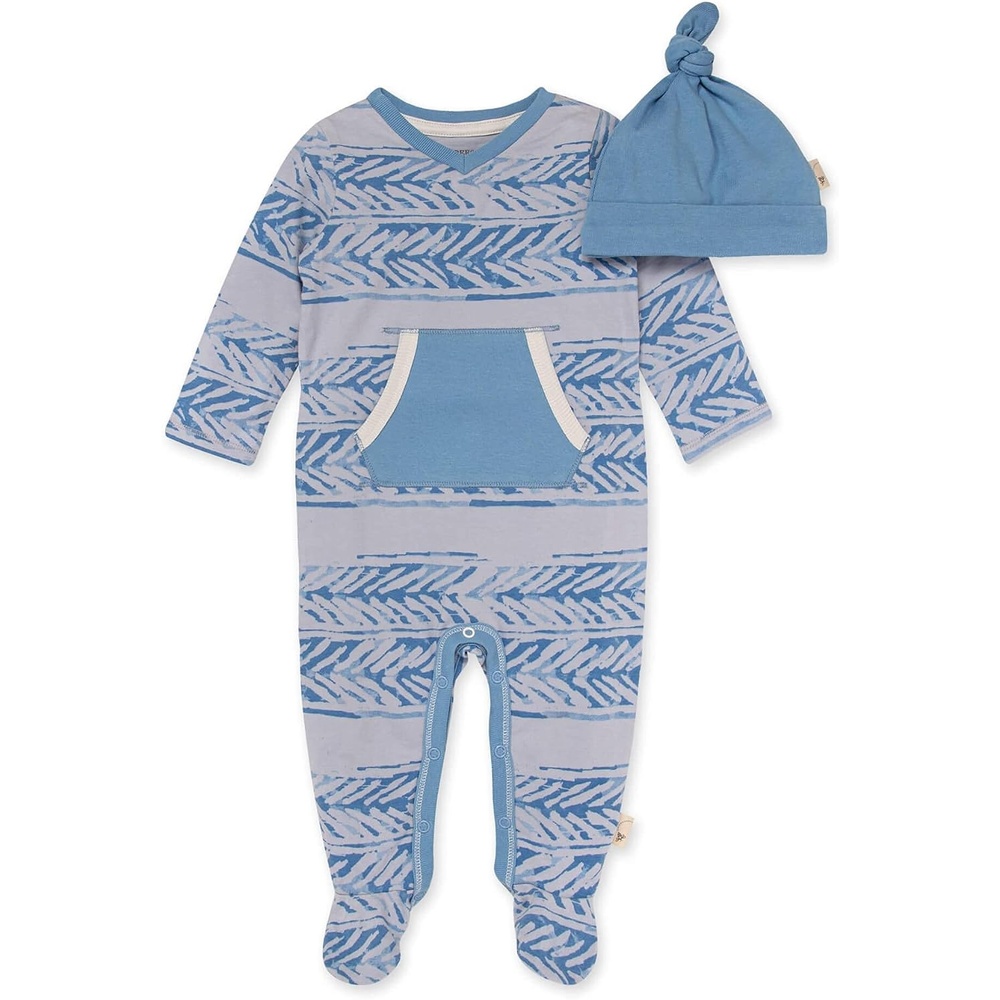 image:imageBurts Bees Baby Jumpsuit 100 Organic Cotton Onepiece Outfit Coverall With HatSoaring Ladder