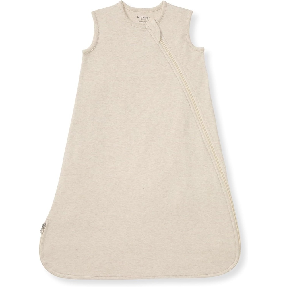 image:imageBurts Bees Baby Organic Beekeeper Infant Wearable Blanket Unisex Swaddle Lightweight 05 TOG or Medium Weight 15 TOGOatmeal
