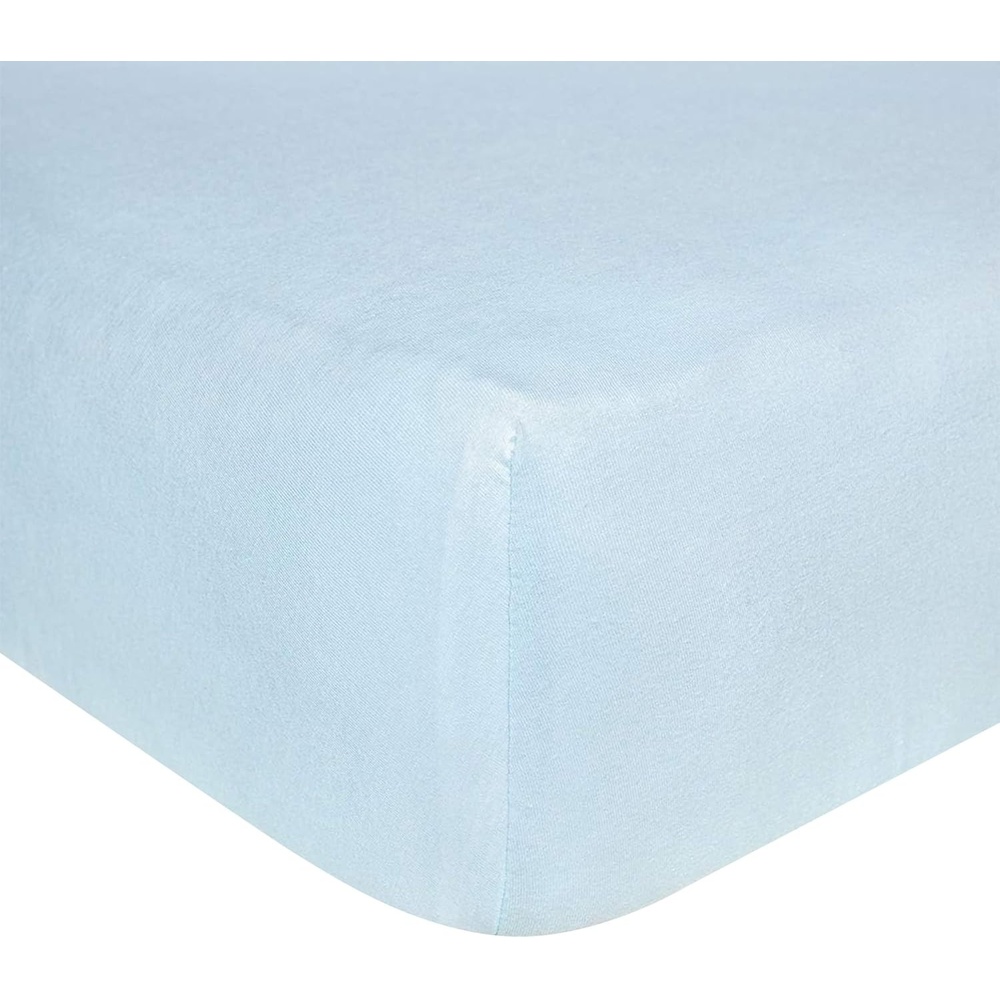 image:imageBurts Bees Baby Organic Cotton Fitted Crib Sheet Breathable Baby Bedding Infant and Toddler Bed Sheet for Boys and GirlsSky