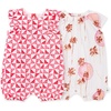 image:imageBurts Bees Baby Baby Girls Romper  100 Organic Cotton OnePiece Shortall Girl OutfitSanta Monica