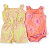 image:imageBurts Bees Baby Baby Girls Romper  100 Organic Cotton OnePiece Shortall Girl OutfitTransparent Jungle
