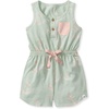 image:imageBurts Bees Baby Baby Girls Romper 100 Organic Cotton Onepiece Shortall and Layette Set Girl OutfitAnchors Aweigh