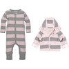 Pink Jumpsuit & Jacket Set
