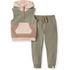 Sleeveless Colorblocked