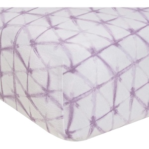 Burt’s Bees Baby – Fitted Crib Sheet, Girls Boys & Unisex 100% Organic Cotton Crib Sheet for Standard Crib & Toddler Mattresses(Lavender Tie Dye)