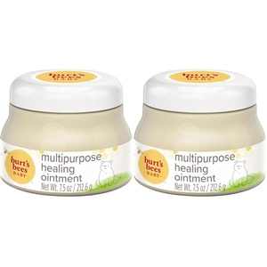 Burt’s Bees Baby 100% Natural Origin Multipurpose Healing Ointment, Face & Body Baby Ointment – 7.5 Ounce Tub(7.5 Ounce (Pack of 2))