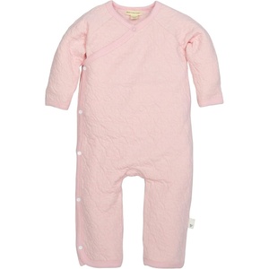 Burt’s Bees Baby Baby Girls Romper – 100% Organic Cotton, One-Piece Shortall Girl Outfit(Blossom Quilted)