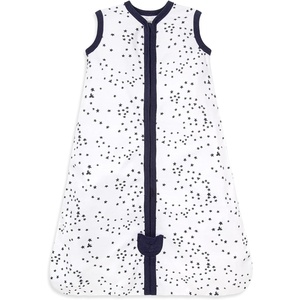 Burt’s Bees Baby Infant Wearable Blanket, Organic Cotton Unisex Beekeeper – Light Weight 0.5 TOG or Medium Weight 1.5 TOG(A Midnight Twinkle)