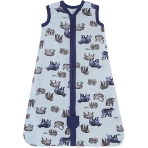 Burt’s Bees Baby Infant Wearable Blanket, Organic Cotton Unisex Beekeeper – Light Weight 0.5 TOG or Medium Weight 1.5 TOG(Friendly Bears)