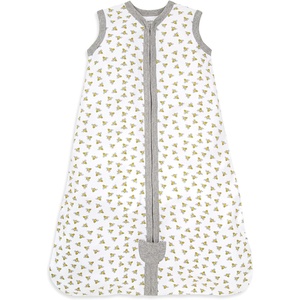 Burt’s Bees Baby Infant Wearable Blanket, Organic Cotton Unisex Beekeeper – Light Weight 0.5 TOG or Medium Weight 1.5 TOG(Honey Bee Cloud)