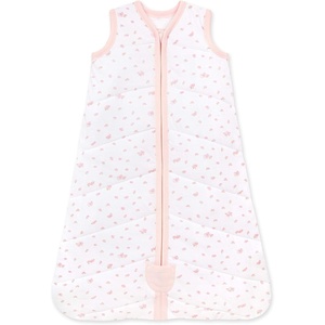 Burt’s Bees Baby Infant Wearable Blanket, Organic Cotton Unisex Beekeeper – Light Weight 0.5 TOG or Medium Weight 1.5 TOG(Quilted Butterfly Garden)
