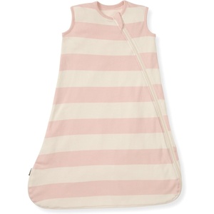 Burt’s Bees Baby Organic Beekeeper Infant Wearable Blanket, Unisex Swaddle, Lightweight 0.5 TOG or Medium Weight 1.5 TOG(Pink Sand Rugby Stripe)