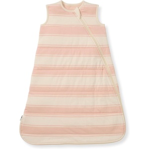 Burt’s Bees Baby Organic Beekeeper Infant Wearable Blanket, Unisex Swaddle, Lightweight 0.5 TOG or Medium Weight 1.5 TOG(Quilted Pink Sand Rugby Stripe)