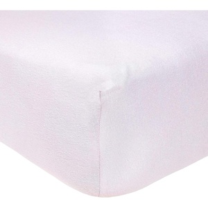 Burt’s Bees Baby Organic Cotton Fitted Crib Sheet, Breathable Baby Bedding, Infant and Toddler Bed Sheet for Boys and Girls(Soft Lavender)