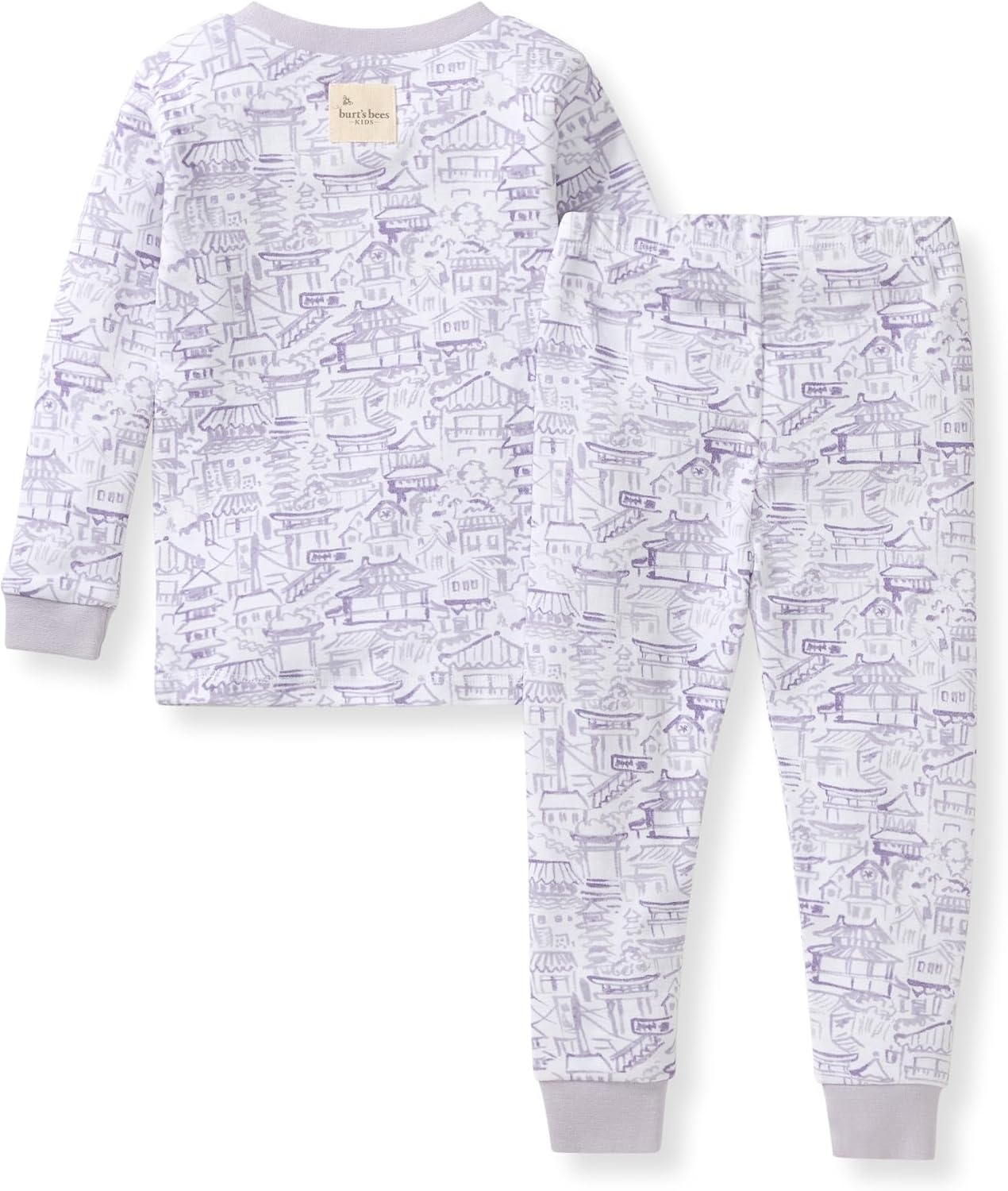 image:imageBurts Bees Baby Girls Organic Cotton Pajamas Toddler PJ Set 2PCKyoto