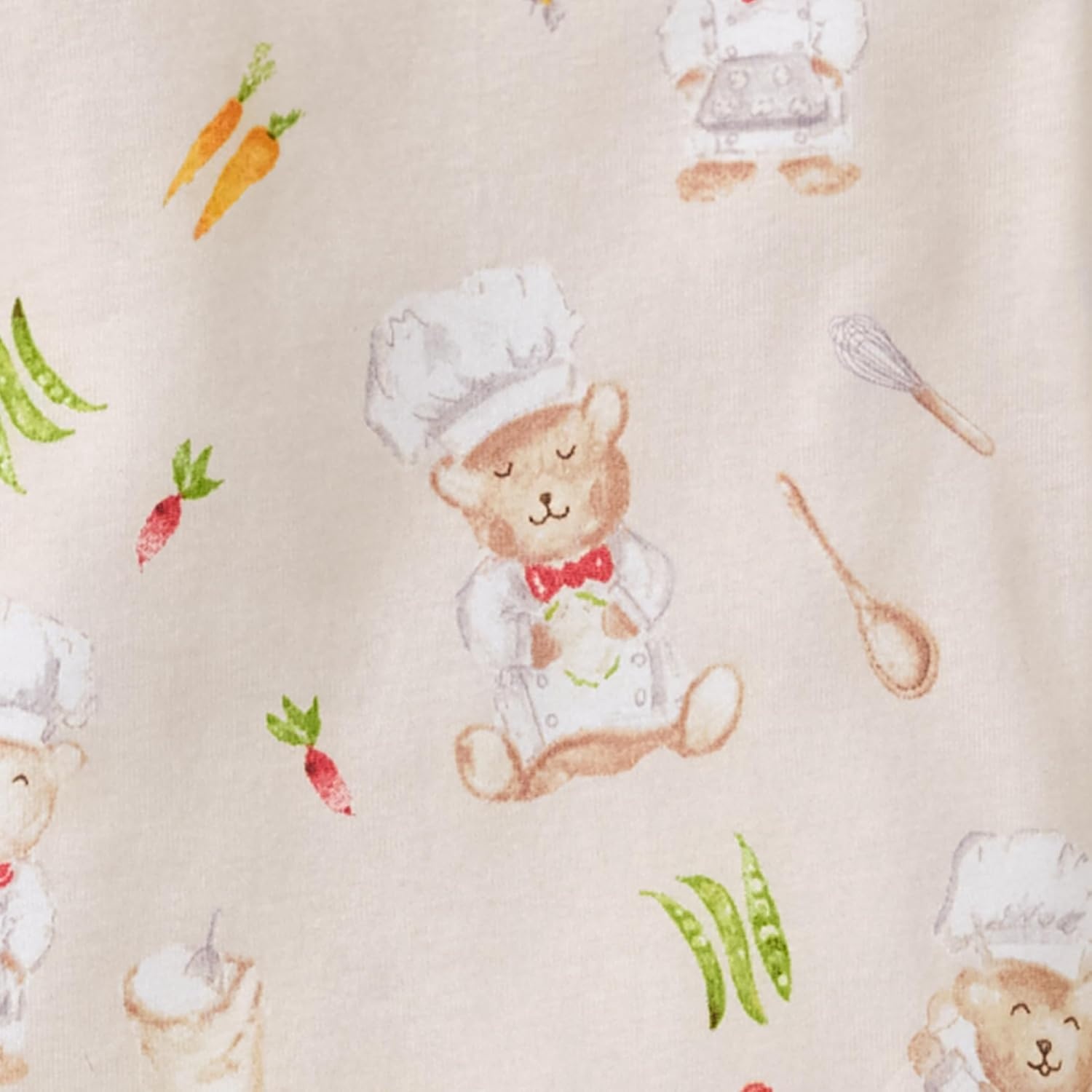 image:imageBurts Bees Baby Organic Cotton Pajamas for Boys Toddler PJ Set 2PCChef Bears Pizza 2pack