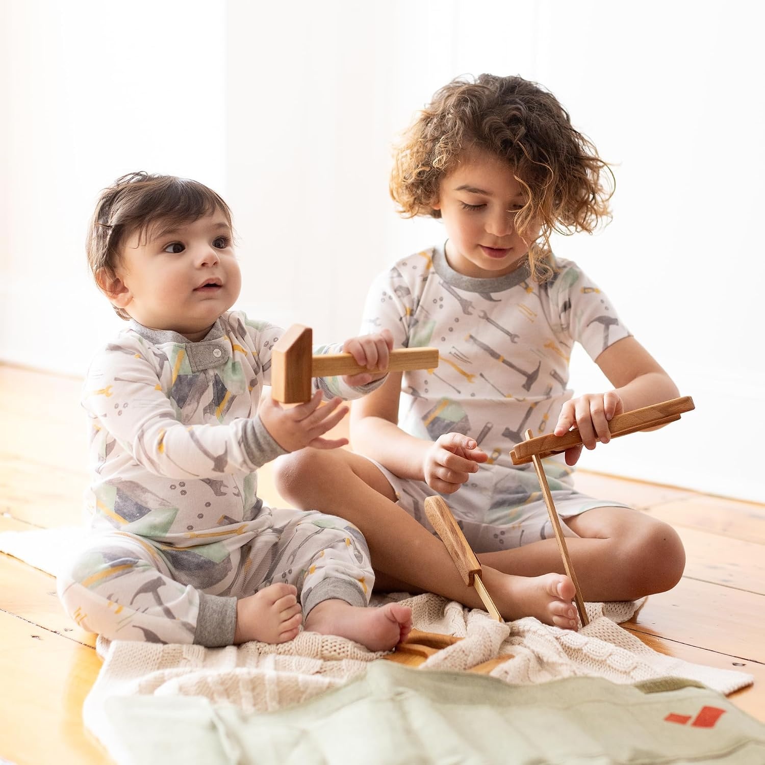 image:imageBurts Bees Baby Unisex Organic Cotton Short Sleeve amp Shorts PJ Set 2PC Snug fitting yet comfy warm weather pajamas sets are made in our classic rib fabricTool Box