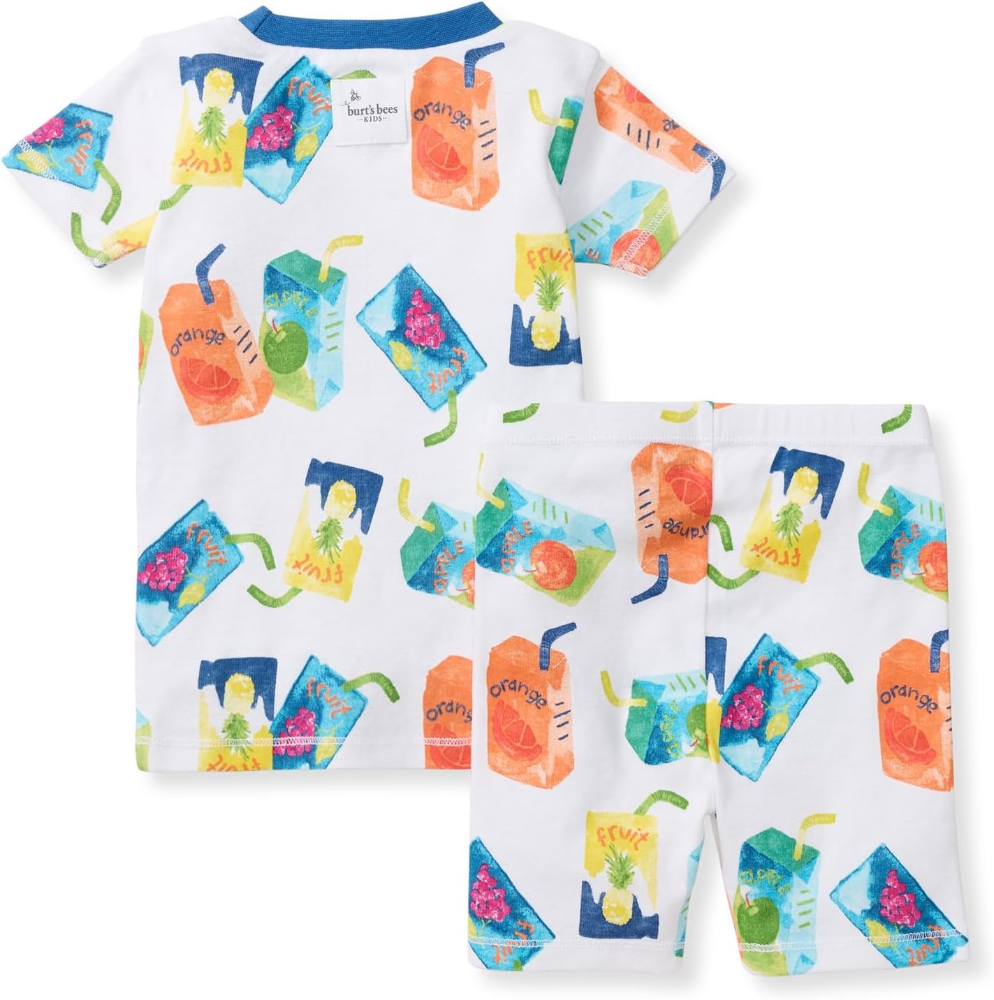 image:imageBurts Bees Baby Unisex Organic Cotton Short Sleeve amp Shorts PJ Set 2PC Snug fitting yet comfy warm weather pajamas sets are made in our classic rib fabricJuice Box