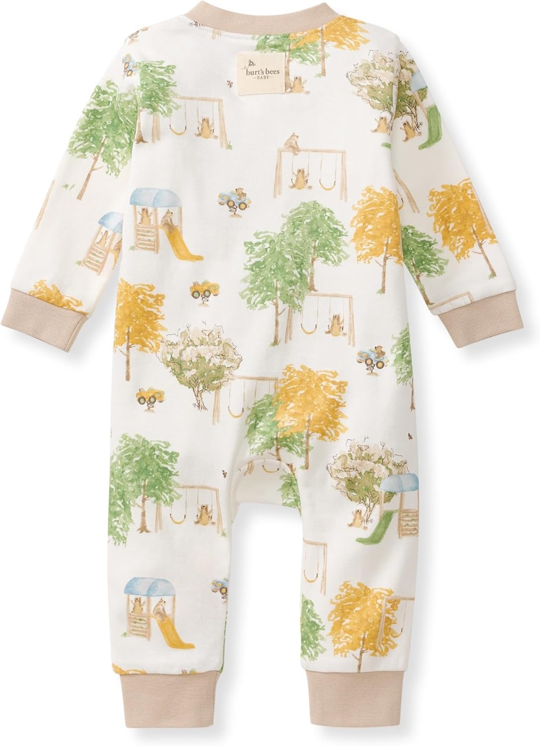 image:imageBurts Bees Baby Unisex Sleep and Play Pajama Footless OnePiece Zipper PJPlayground