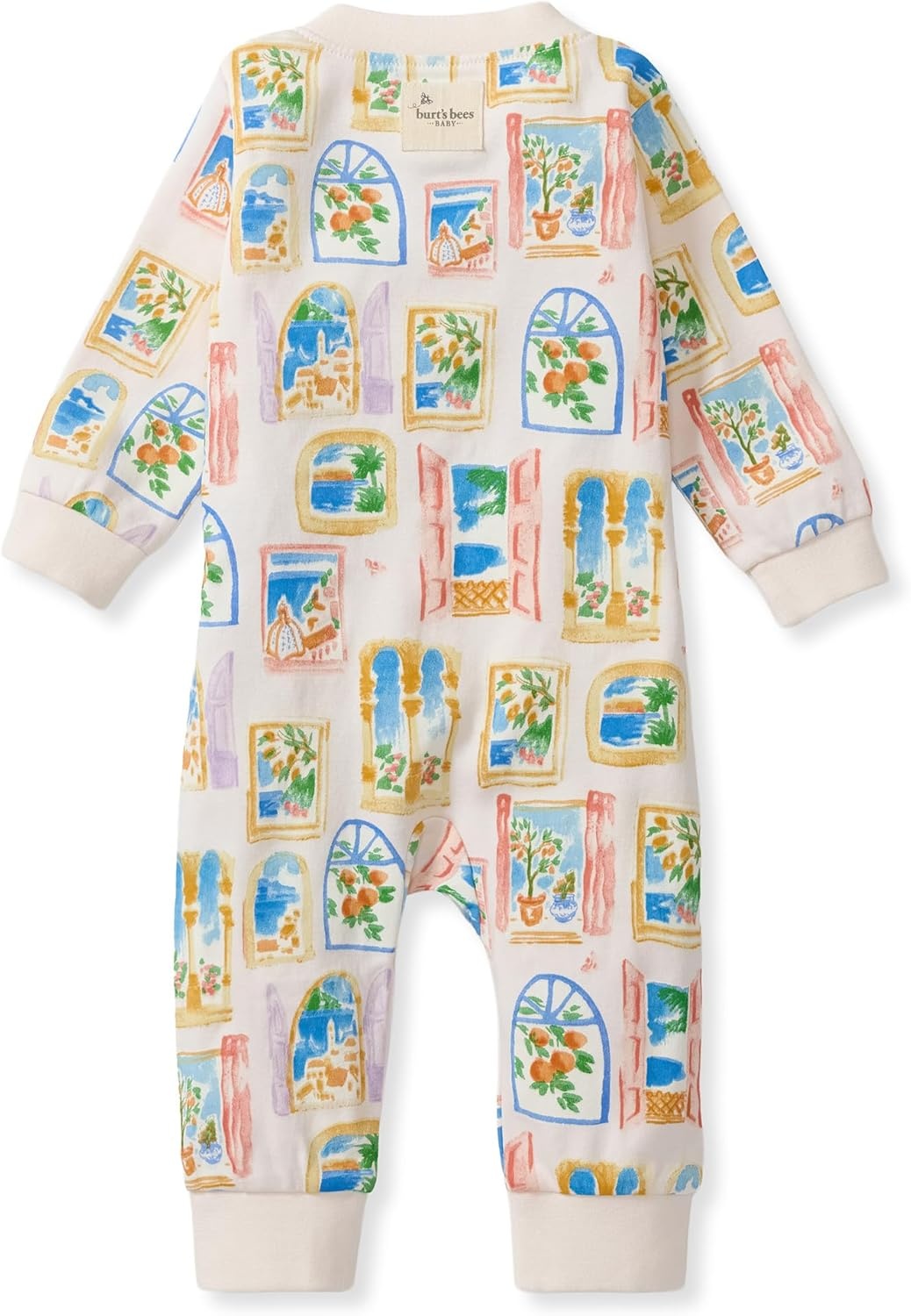 image:imageBurts Bees Baby Unisex Sleep and Play Pajama Footless OnePiece Zipper PJSeaside View