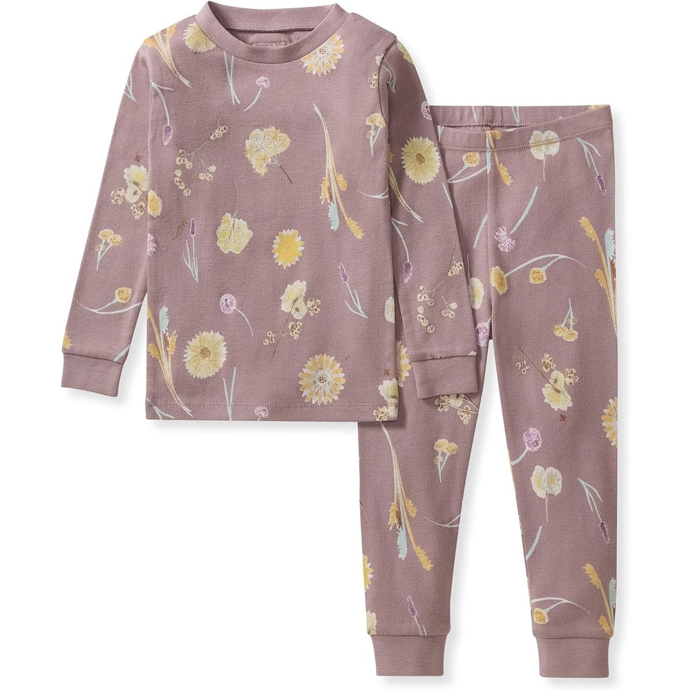 image:imageBurts Bees Baby Girls Organic Cotton Pajamas Toddler PJ Set 2PCFlowers of the Valley 1pack