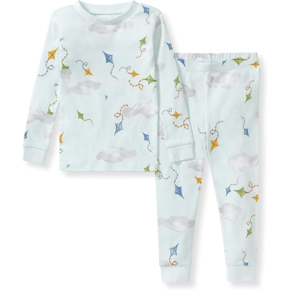 image:imageBurts Bees Baby Organic Cotton Pajamas for Boys Toddler PJ Set 2PCKite Festival