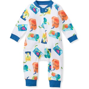 Burt’s Bees Baby Unisex Sleep and Play Pajama, Footless One-Piece Zipper PJ(Juice Box)