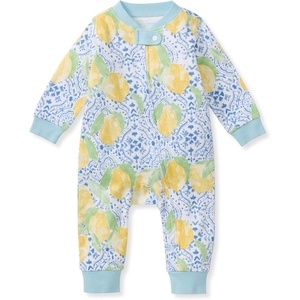 Burt’s Bees Baby Unisex Sleep and Play Pajama, Footless One-Piece Zipper PJ(Lemon Tiles)