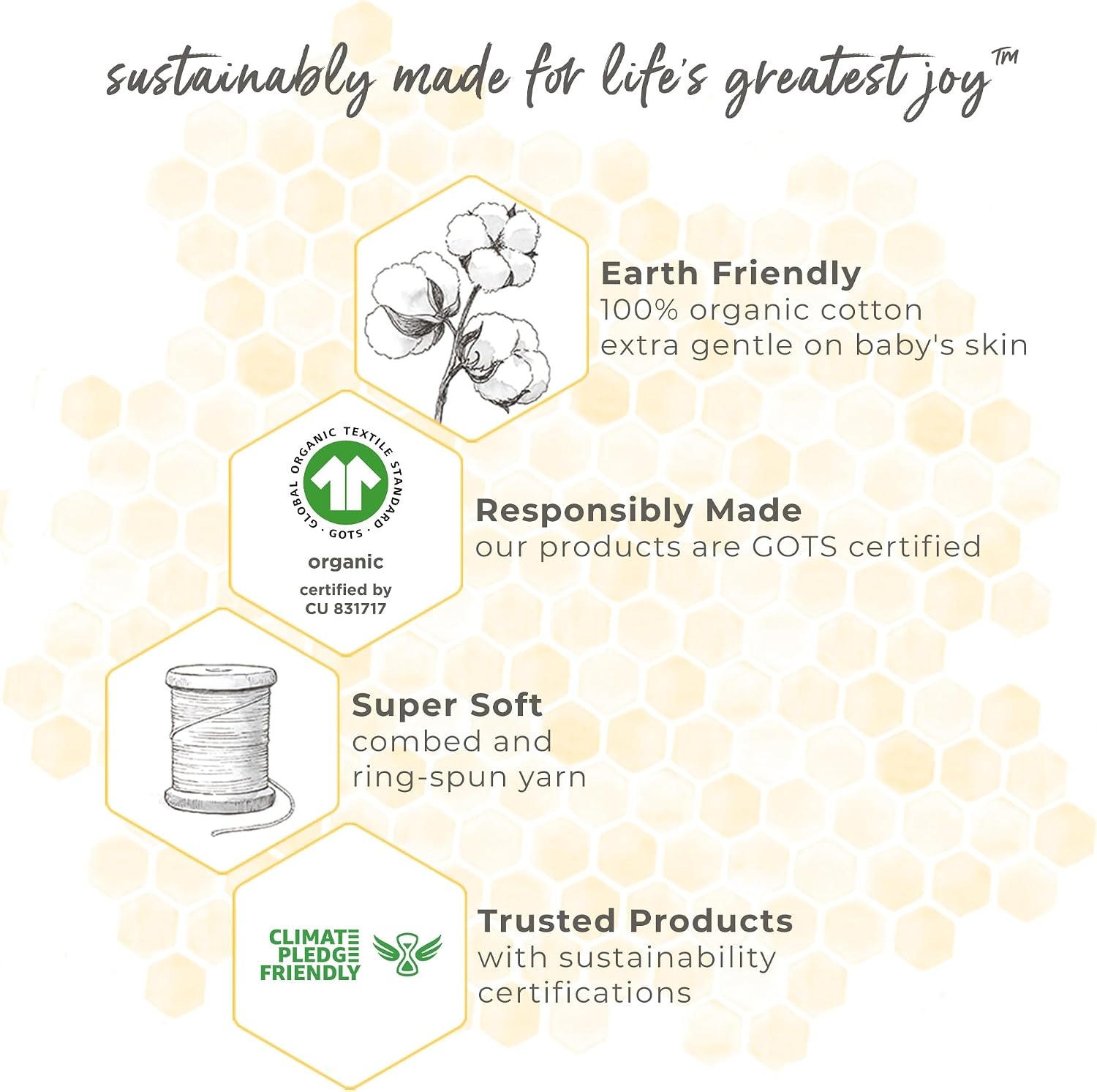 image:imageBurts Bees Baby Boys Organic Cotton Sleep and Play Footed Pajamas Easy zip front PJs feature a 2way zipper to ensure newborns have a restful nights sleepDog House