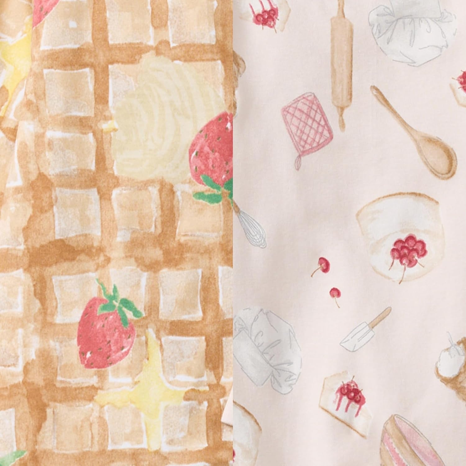 image:imageBurts Bees Baby Girls Organic Cotton Sleep and Play Footed Pajamas Easy zip front PJs feature a 2way zipper to ensure newborns have a restful nights sleepWaffle Cheesecake