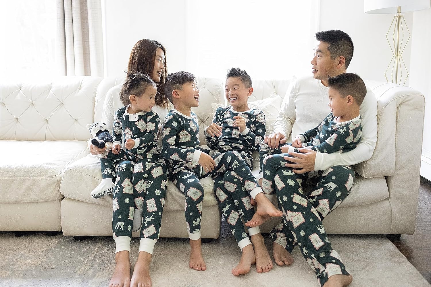 image:imageBurts Bees Baby Matching Family Jammies Organic Cotton Holiday PajamasLetters to Santa