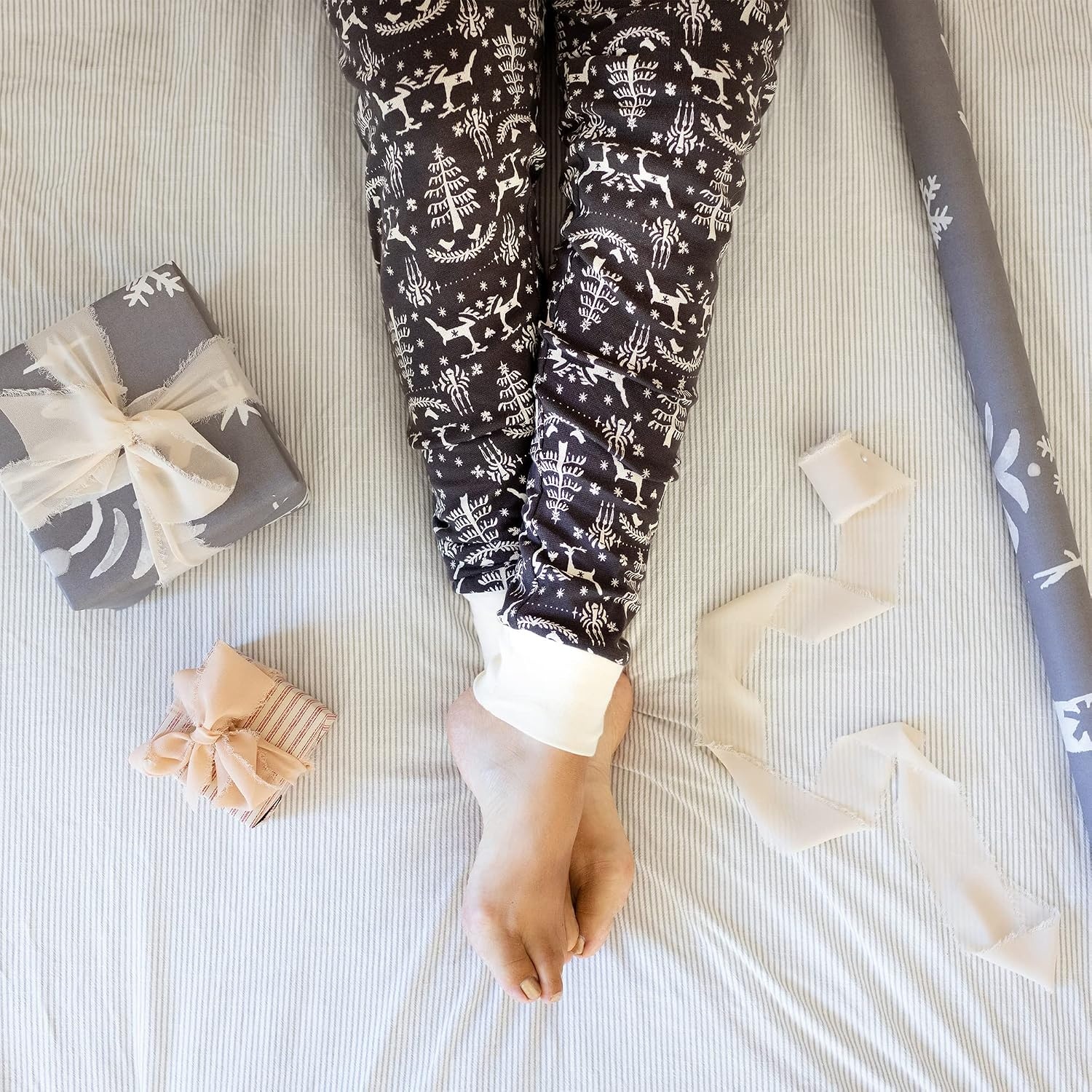 image:imageBurts Bees Baby Matching Family Jammies Organic Cotton Holiday PajamasScandi Fair Isle