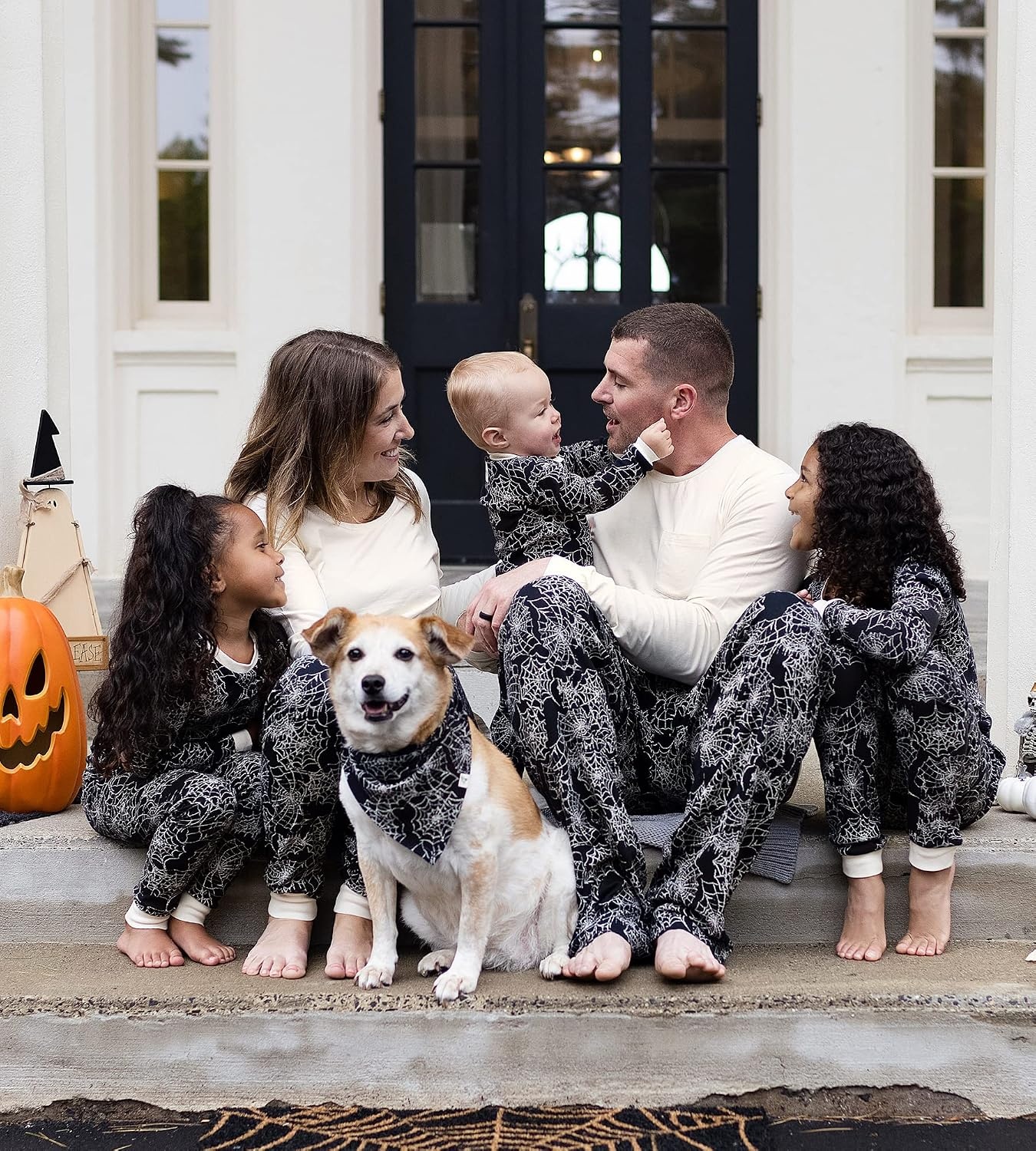 image:imageBurts Bees Baby Matching Family Jammies Organic Cotton Holiday PajamasSpider Webs