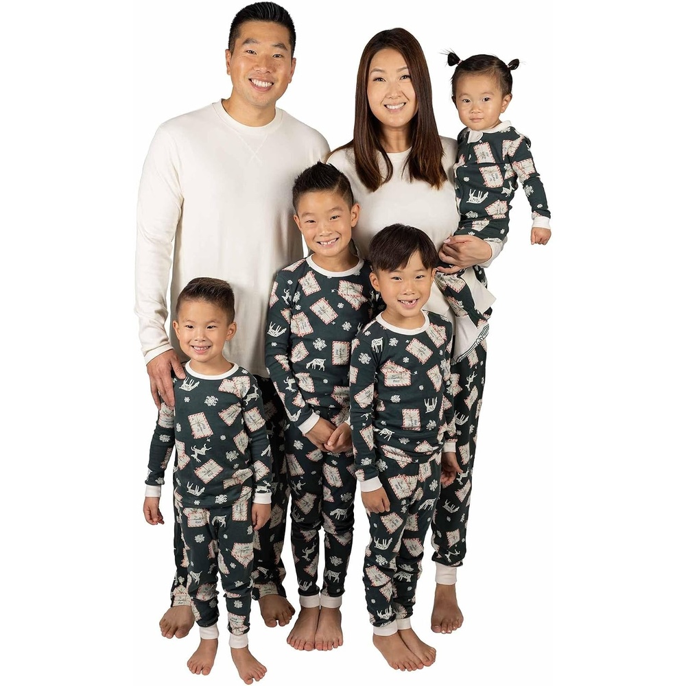 image:imageBurts Bees Baby Matching Family Jammies Organic Cotton Holiday PajamasLetters to Santa