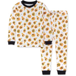 Burt’s Bees Baby Matching Family Jammies, Organic Cotton, Holiday Pajamas(Pumpkin Carving)